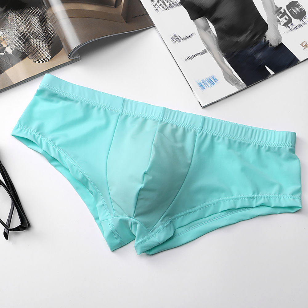 Pouch Boxer Pouch - Нижнее белье из ледяного шелка, трусы-боксеры,