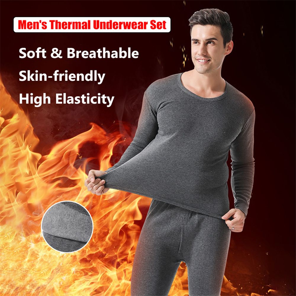 Thermal Long John - Термобелье для мужчин с флисовой подкладкой,