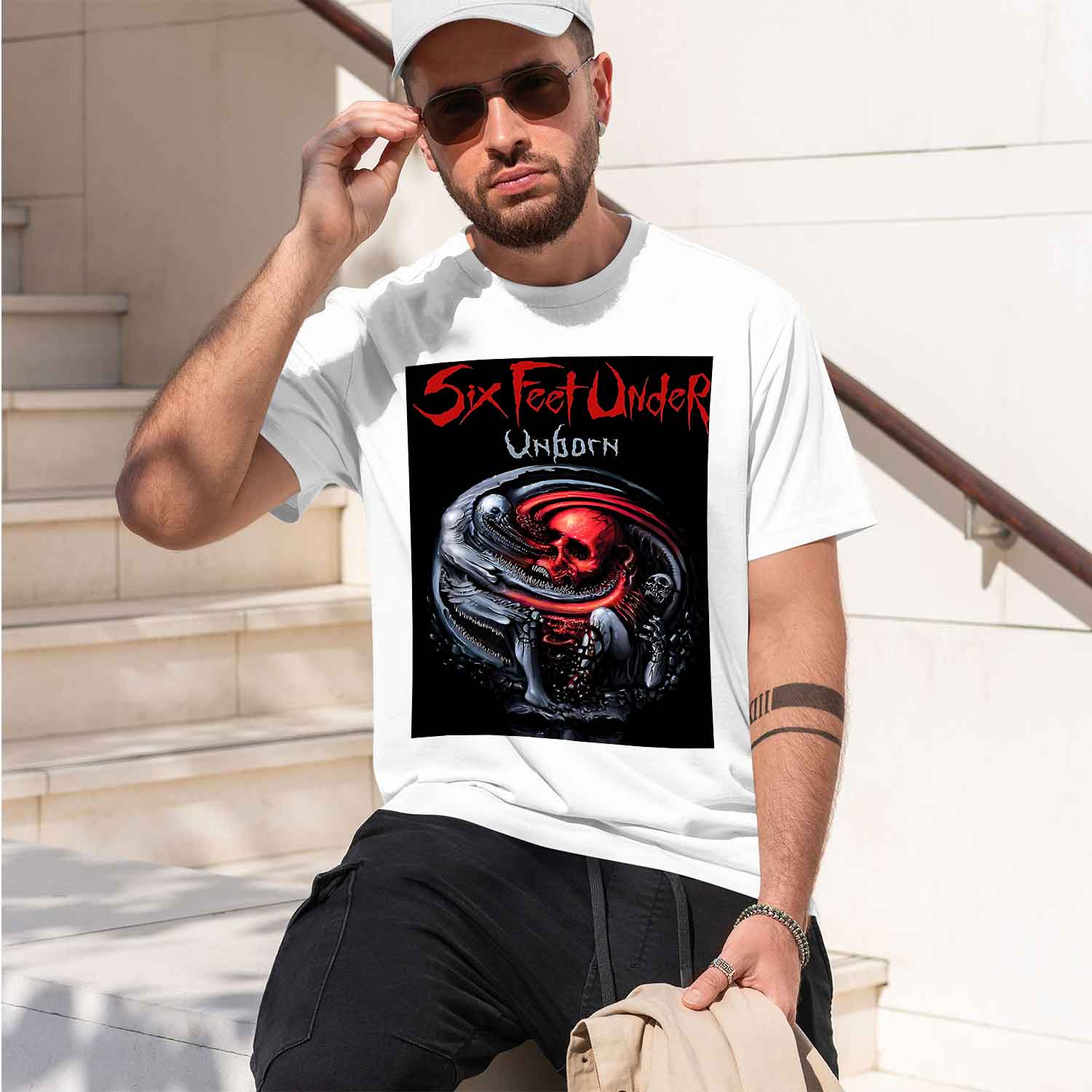 Six Feet Under – Unborn back 2 – обзор и цена Undershirt Crew Neck