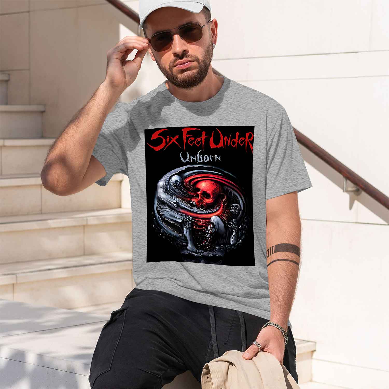 Six Feet Under – Unborn back 2 – обзор и цена Undershirt Crew Neck