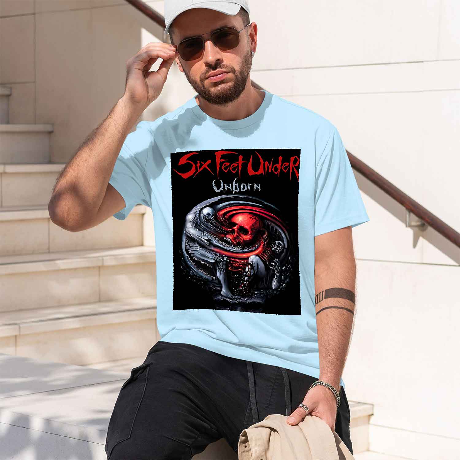 Six Feet Under – Unborn back 2 – обзор и цена Undershirt Crew Neck