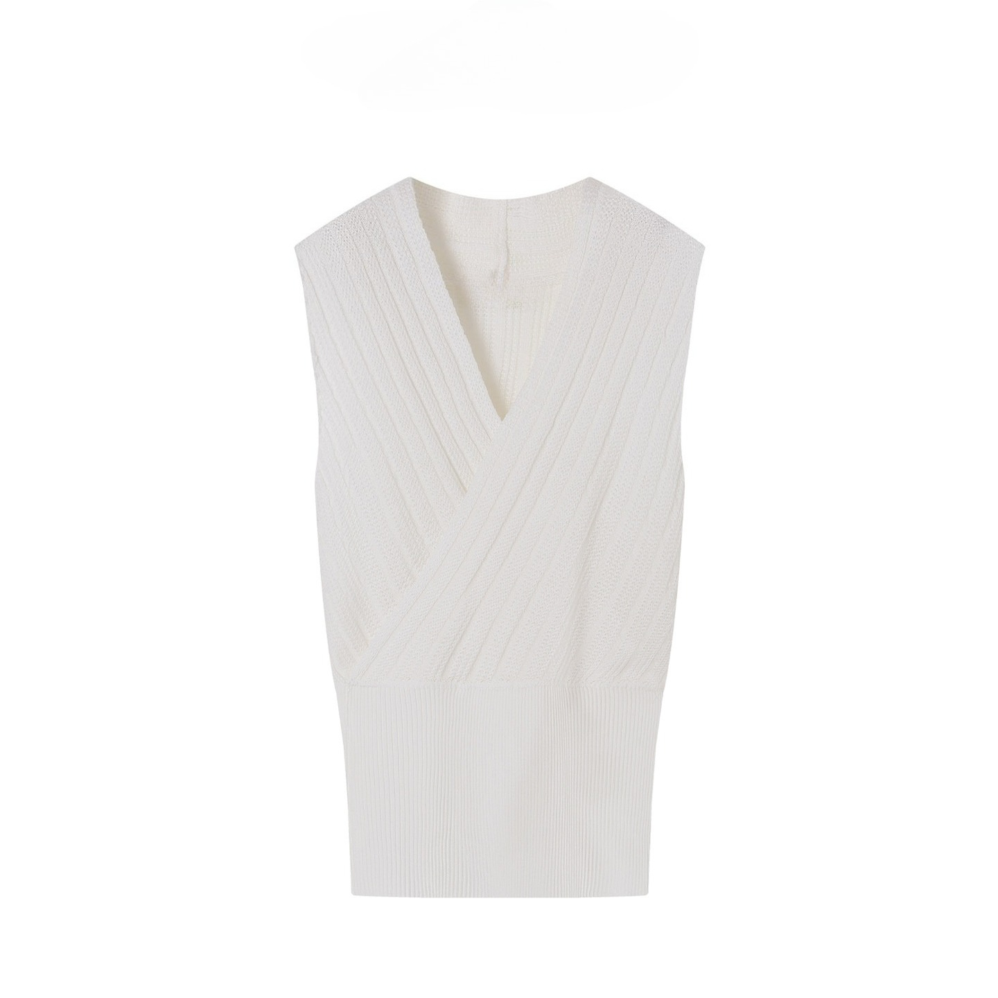 Женский вязаный жилет без рука – обзор и цена Tank Top Ribbed